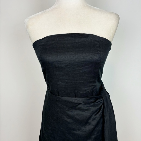 FAITHFULL THE BRAND x REVOLVE El Mar Midi Dress in Black Size 6 - Picture 3 of 12